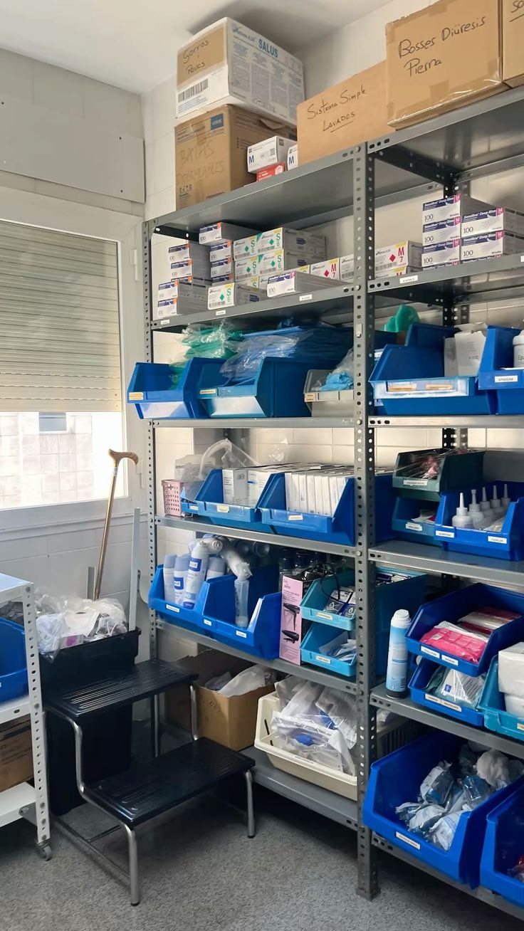 A client supply room kept stocked by ProcureWide